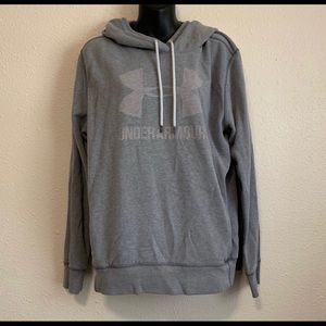 Gray under armour hoodie
